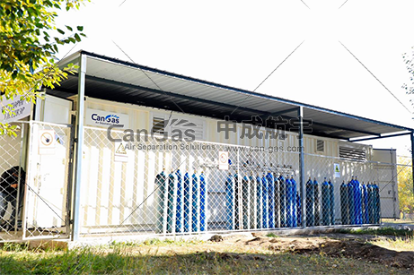 中成航宇醫(yī)用集裝箱制氧以用于蒙古國(guó)醫(yī)院